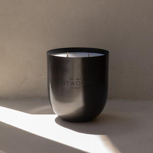 Wood Sage & Sea Salt Matte Black Vessel | Extra Large | 200+ Hours Burn Time