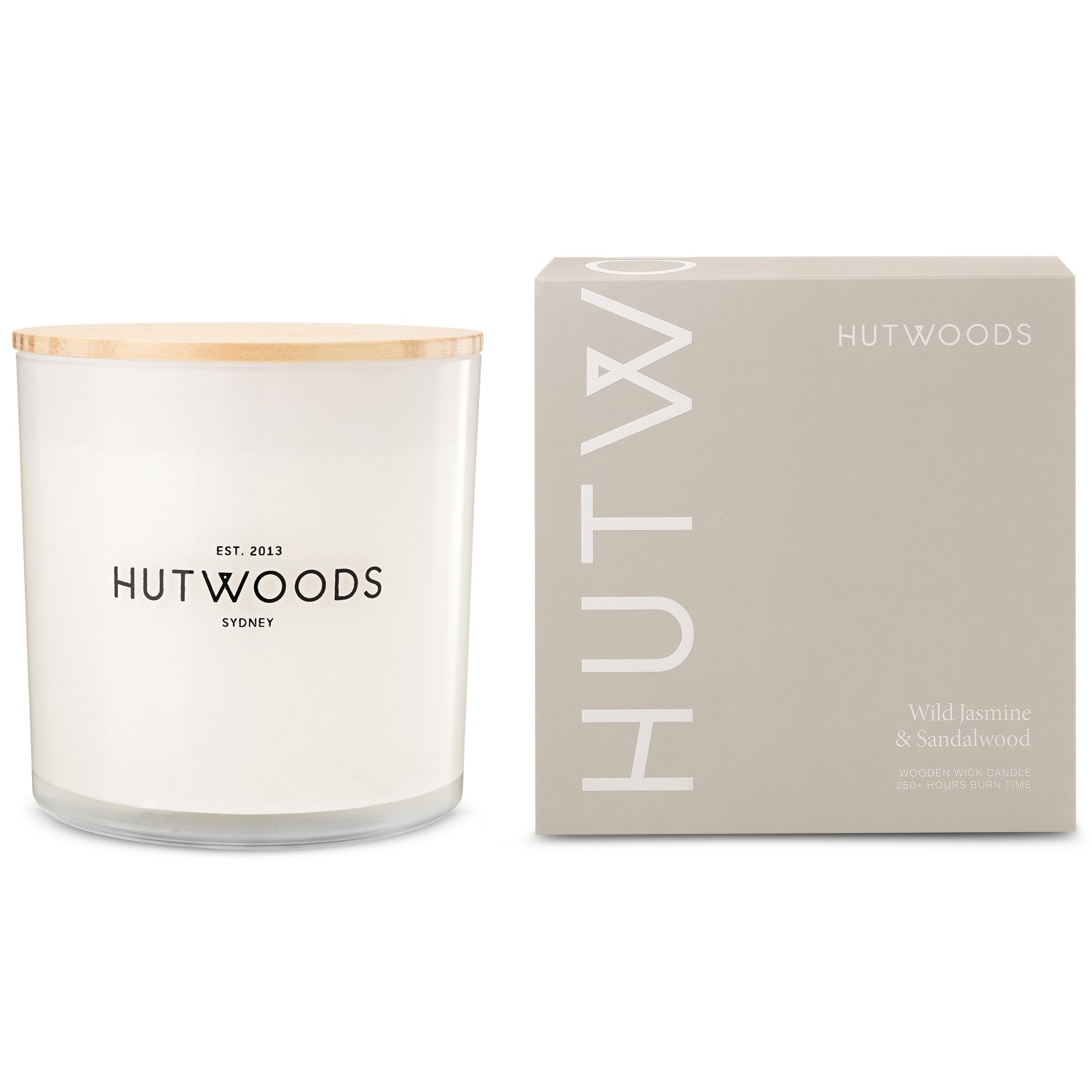 Wild Jasmine & Sandalwood Candle | Extra Large | 250+ Hours Burn Time