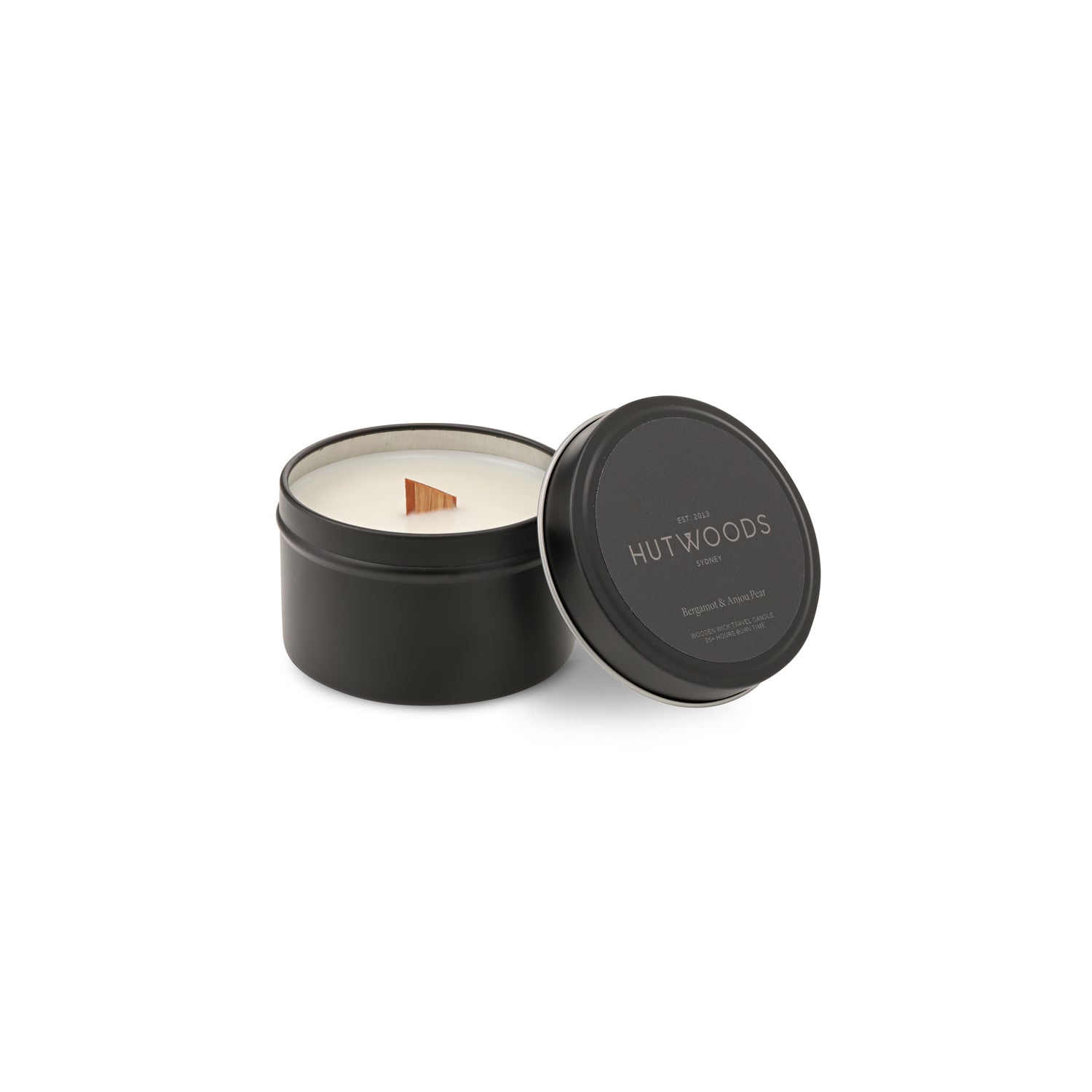 Bergamot & Anjou Pear Travel Candle | 25+ Hours Burn Time